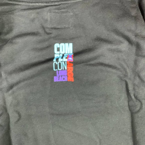 X-Large Clothing Brand Large Pullover Hoodie Sweatshirt Black New Men - Picture 6 of 6